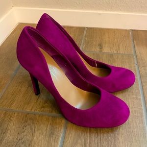 Beautiful Purple Jessica Simpson high heels